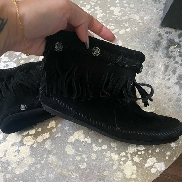 Minnetonka ankle booties VINTAGE - Picture 3 of 4